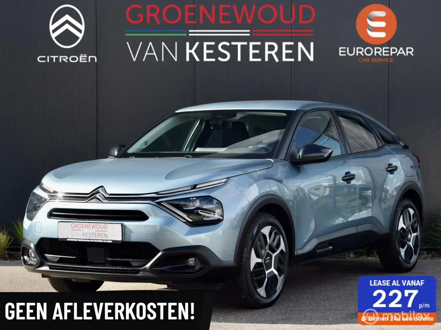 Citroen C4 100pk Feel I Navi I Airco I Cruise I Camera I Gris - 1