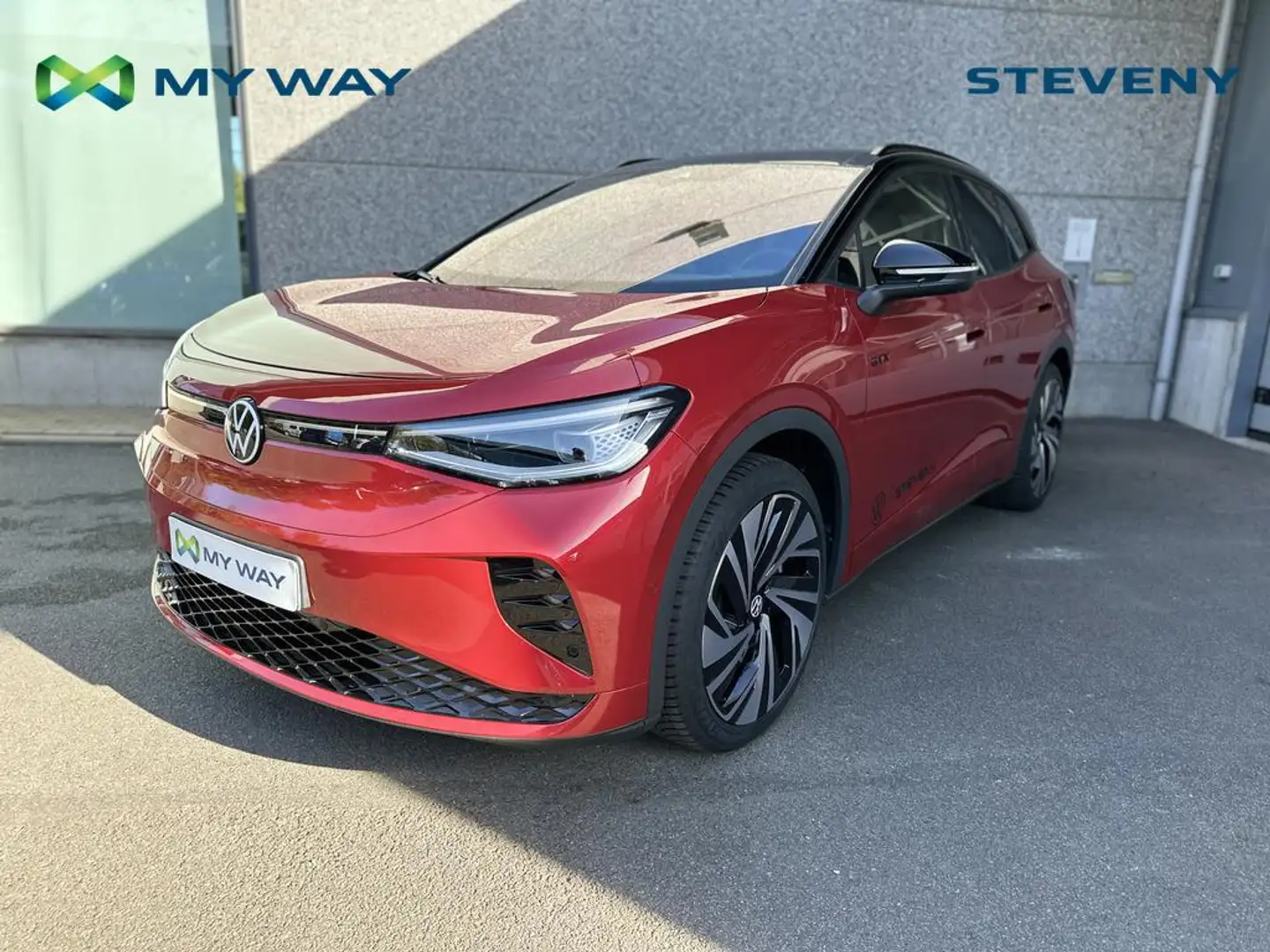 Volkswagen ID.4 GTX 4MOTION 220 kW (299 PS) 77 kWh, 1-speed automa Rood - 1