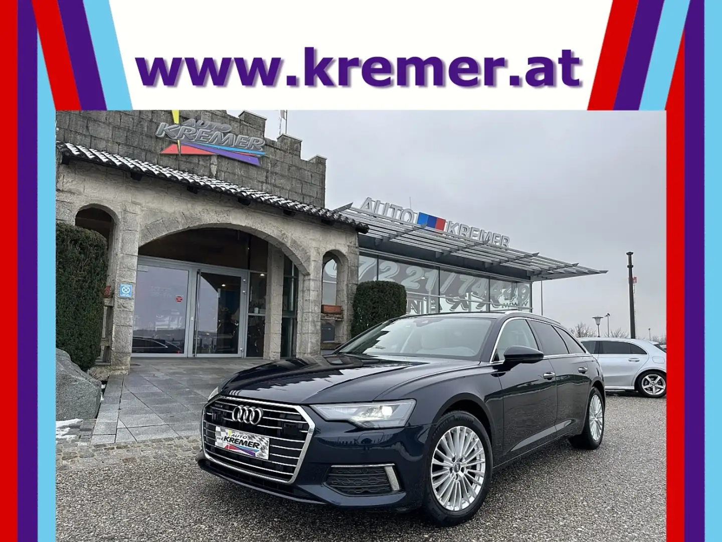 Audi A6 Avant 40 TDI quattro design S-tronic/ACC/RFK/SH... Blau - 1
