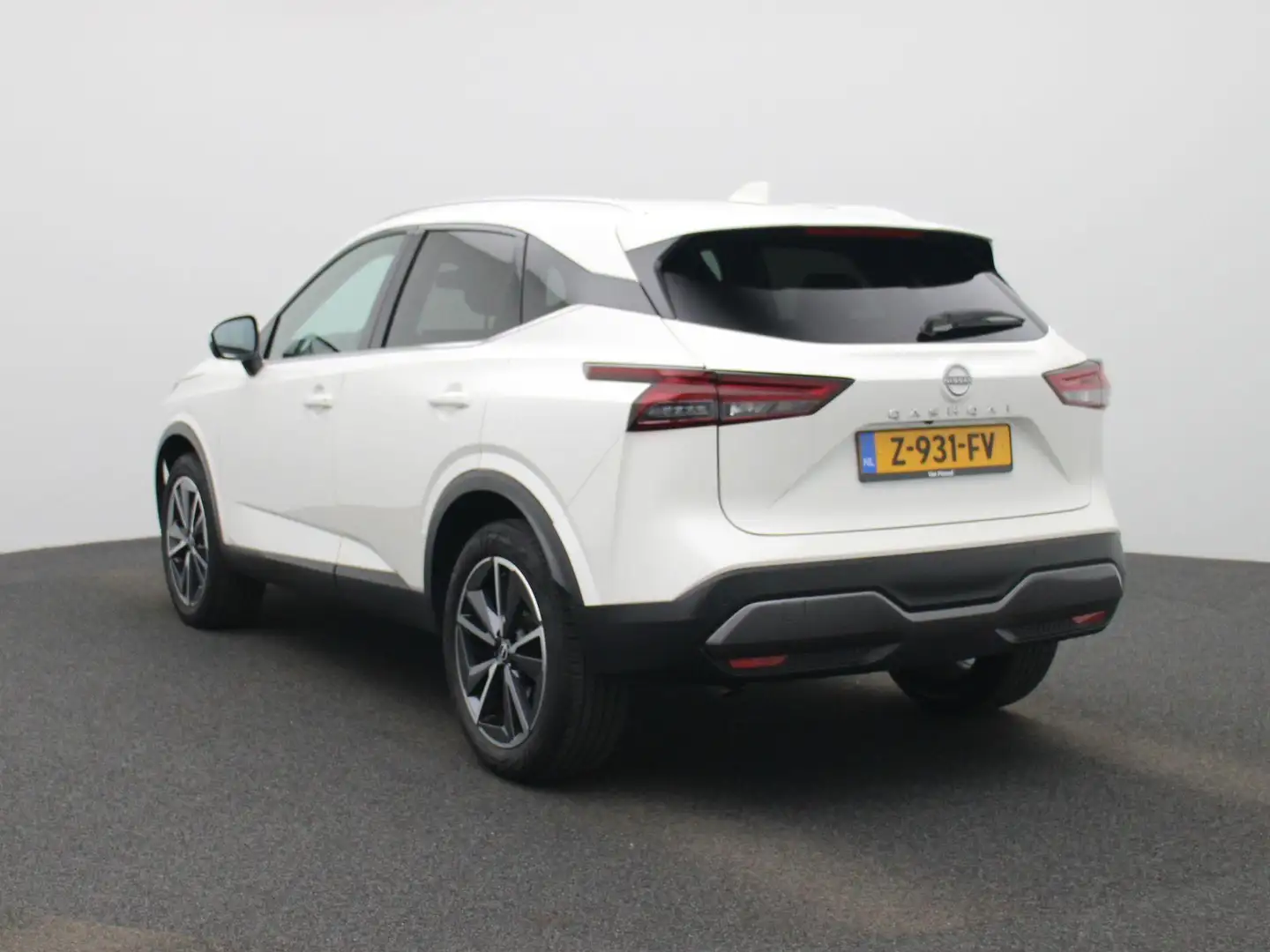 Nissan Qashqai 1.3 MHEV Xtronic Tekna BTW|AUTOMAAT| OCCASION LEAS Wit - 2