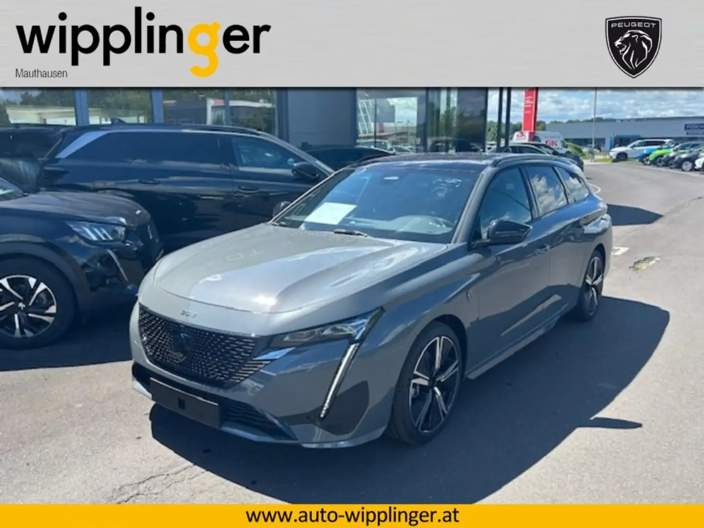 Peugeot 308 SW GT Hybrid 145 e-DCS6 Gris - 1