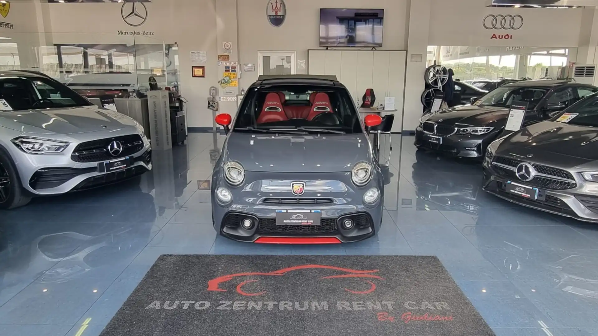 Abarth 595C 595C 1.4 t-jet 145cv Grigio - 1