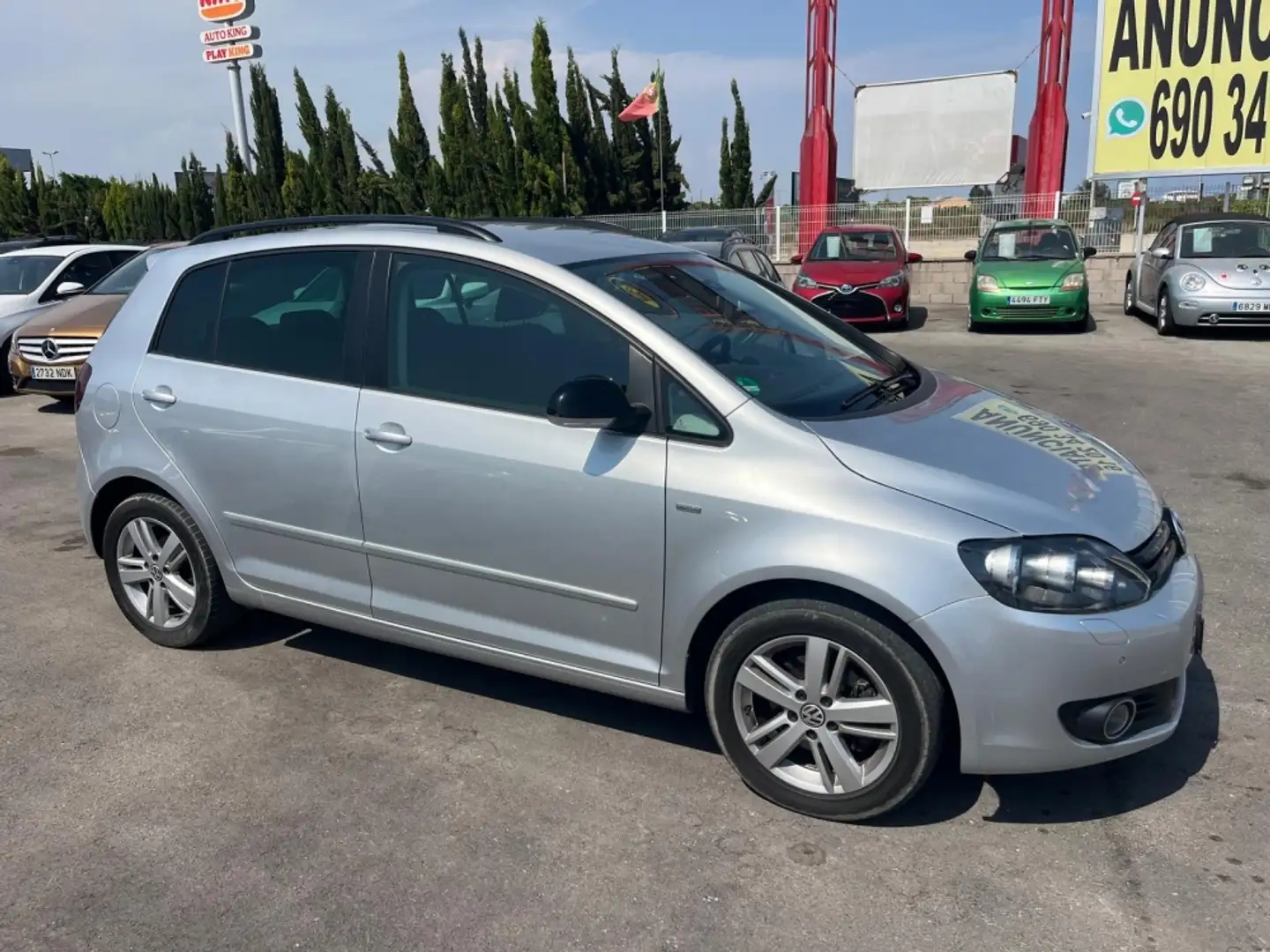 Volkswagen Golf Plus 2.0TDI Advance DSG 140 Argent - 2