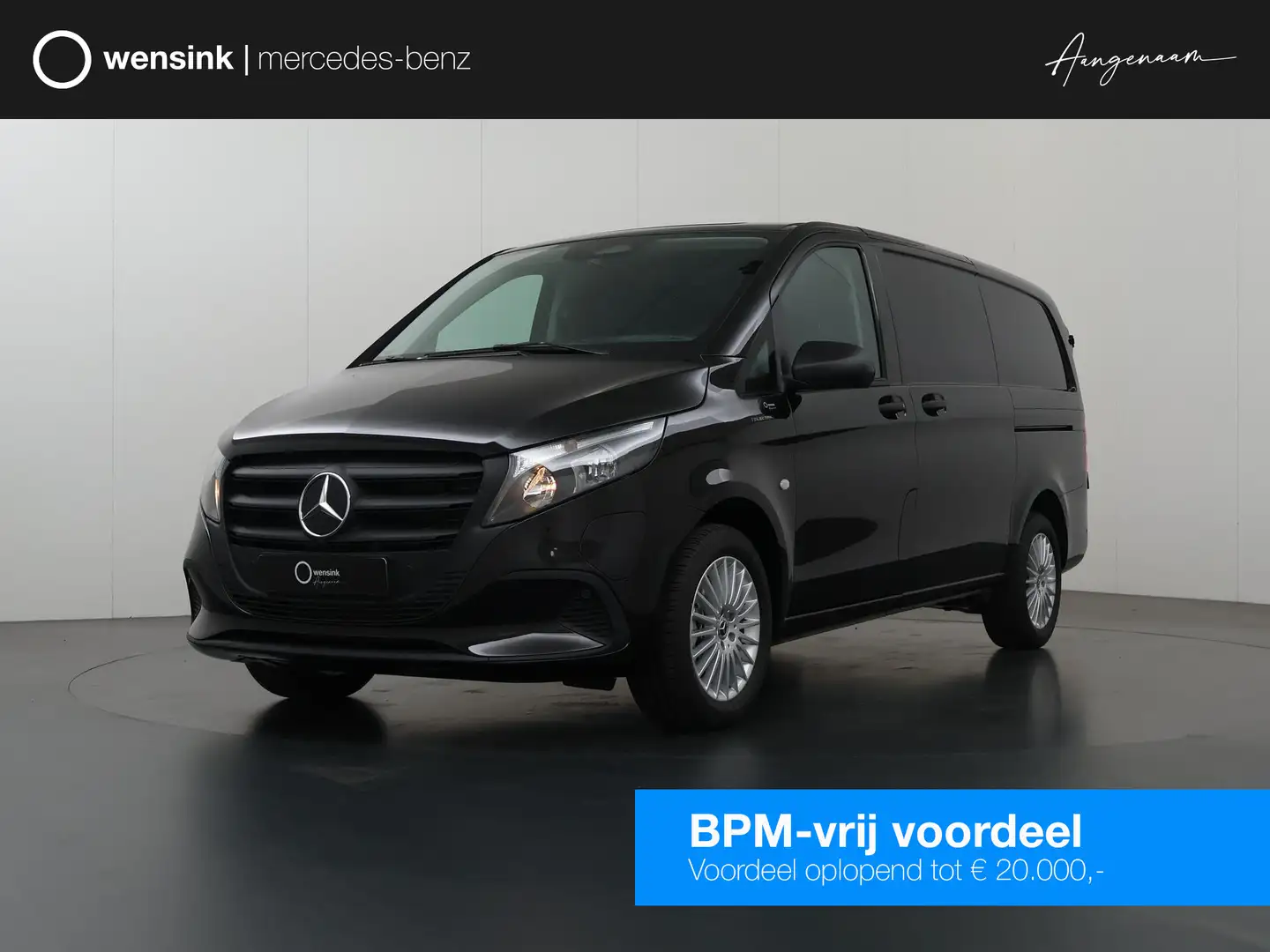Mercedes-Benz Vito eVito 112 Bestelwagen L2 66 kWh | Snelladen | Dode Noir - 1