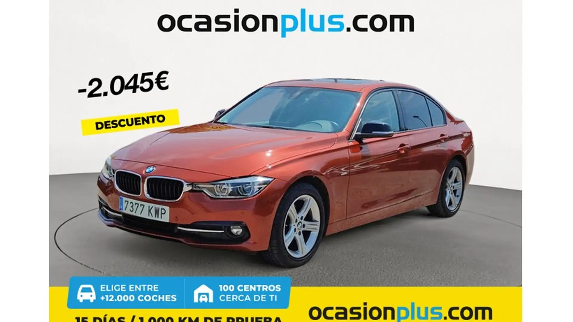 BMW 318 318dA Naranja - 1