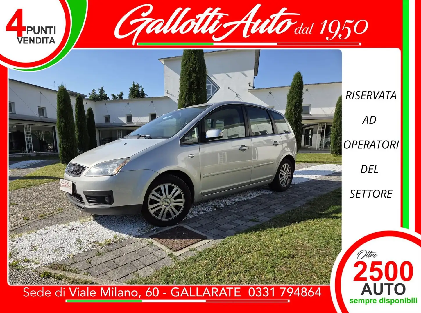 Ford C-Max 1.6 VCT (115CV) 16V Argintiu - 1