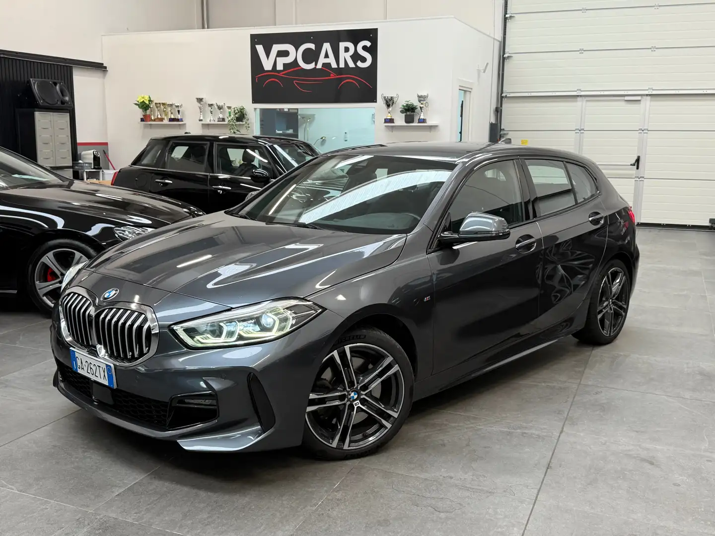 BMW 120 Serie 1 F40 120d xdrive Msport auto Grigio - 1