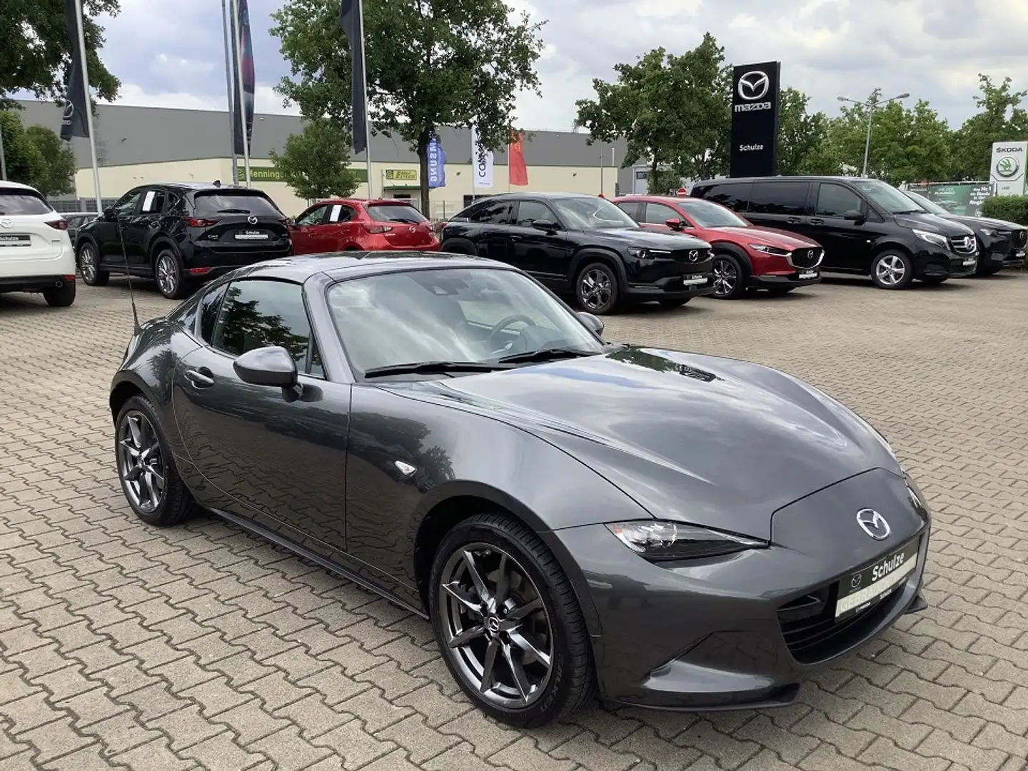 Mazda MX-5 RF 2.0 Sports-Line Nappa-Leder Navi Grijs - 1