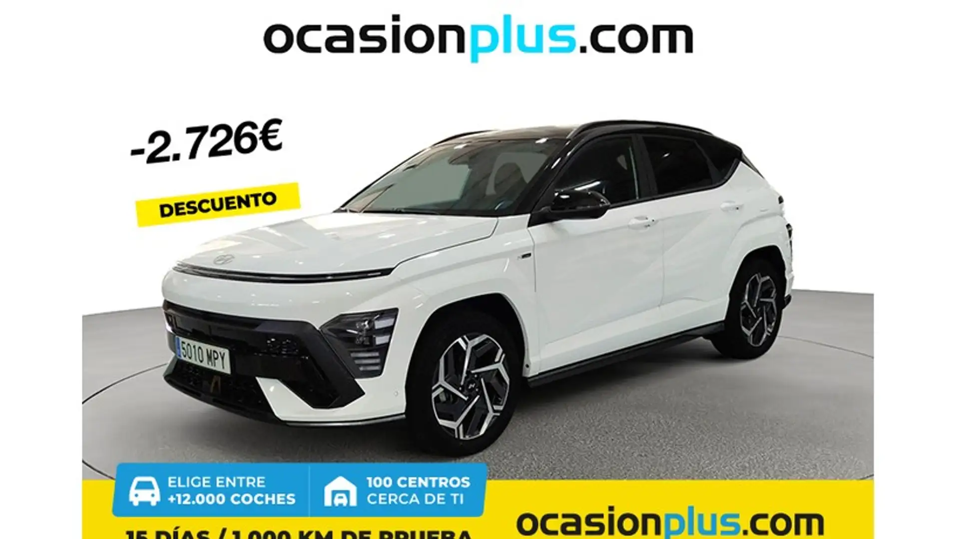Hyundai KONA HEV 1.6 GDI Nline DT Blanco - 1