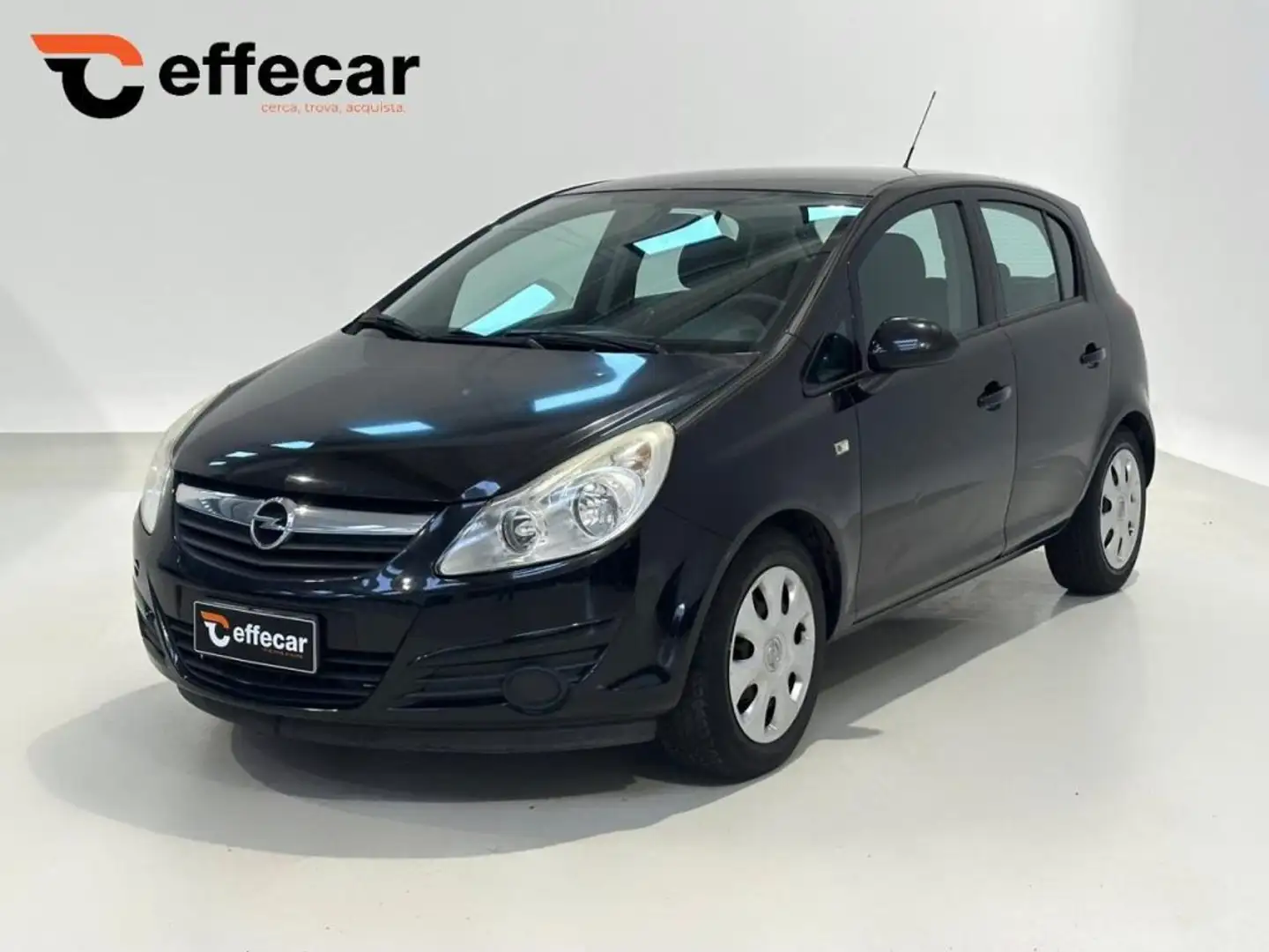 Opel Corsa 1.4 16V 5P NEOPATENTATI Schwarz - 1