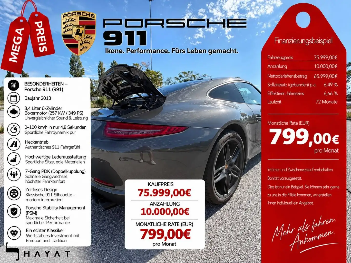 Porsche 991 Carrera Grau - 1