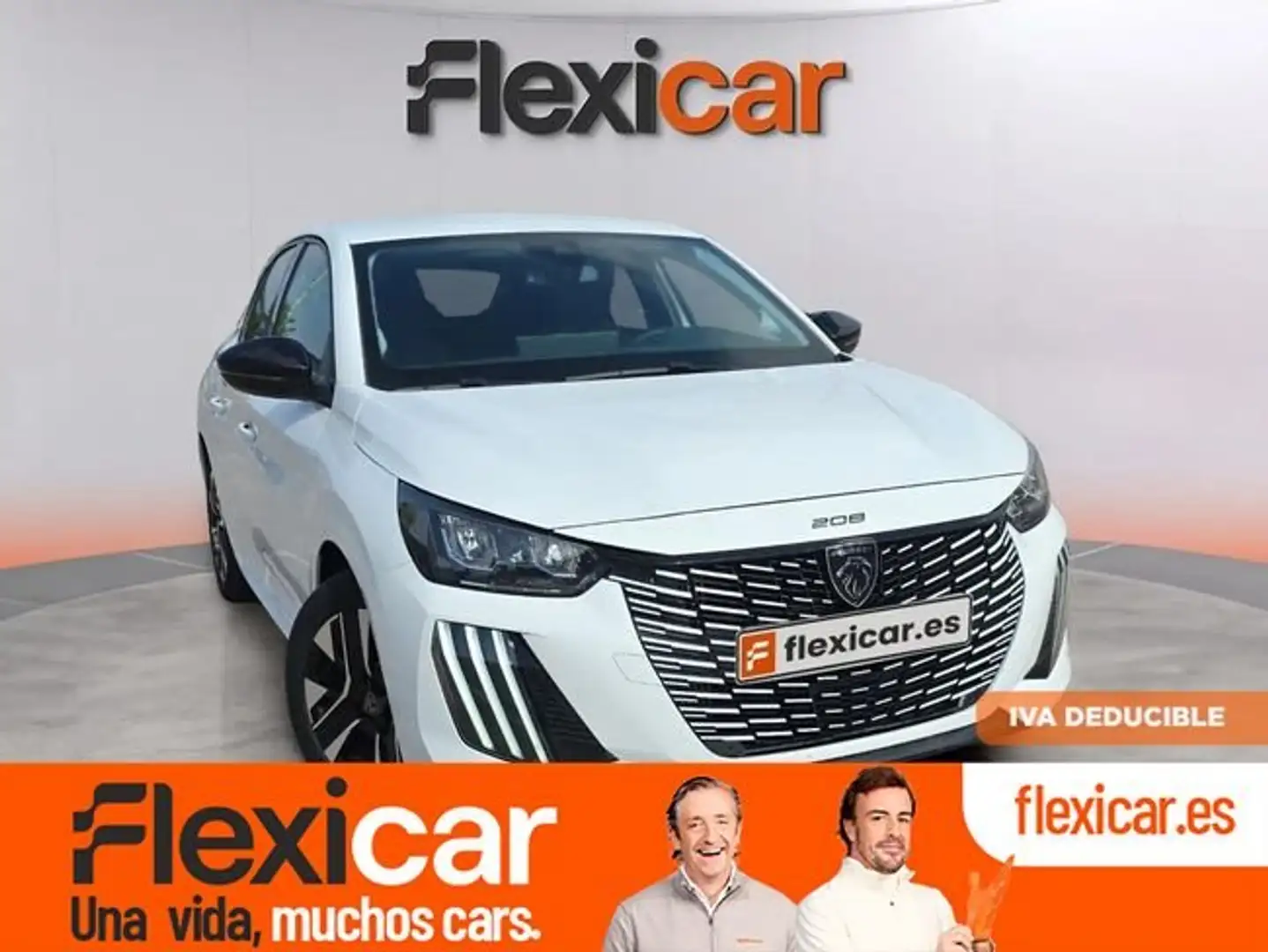 Peugeot 208 1.2 Puretech S&S Allure 100 Blanc - 1