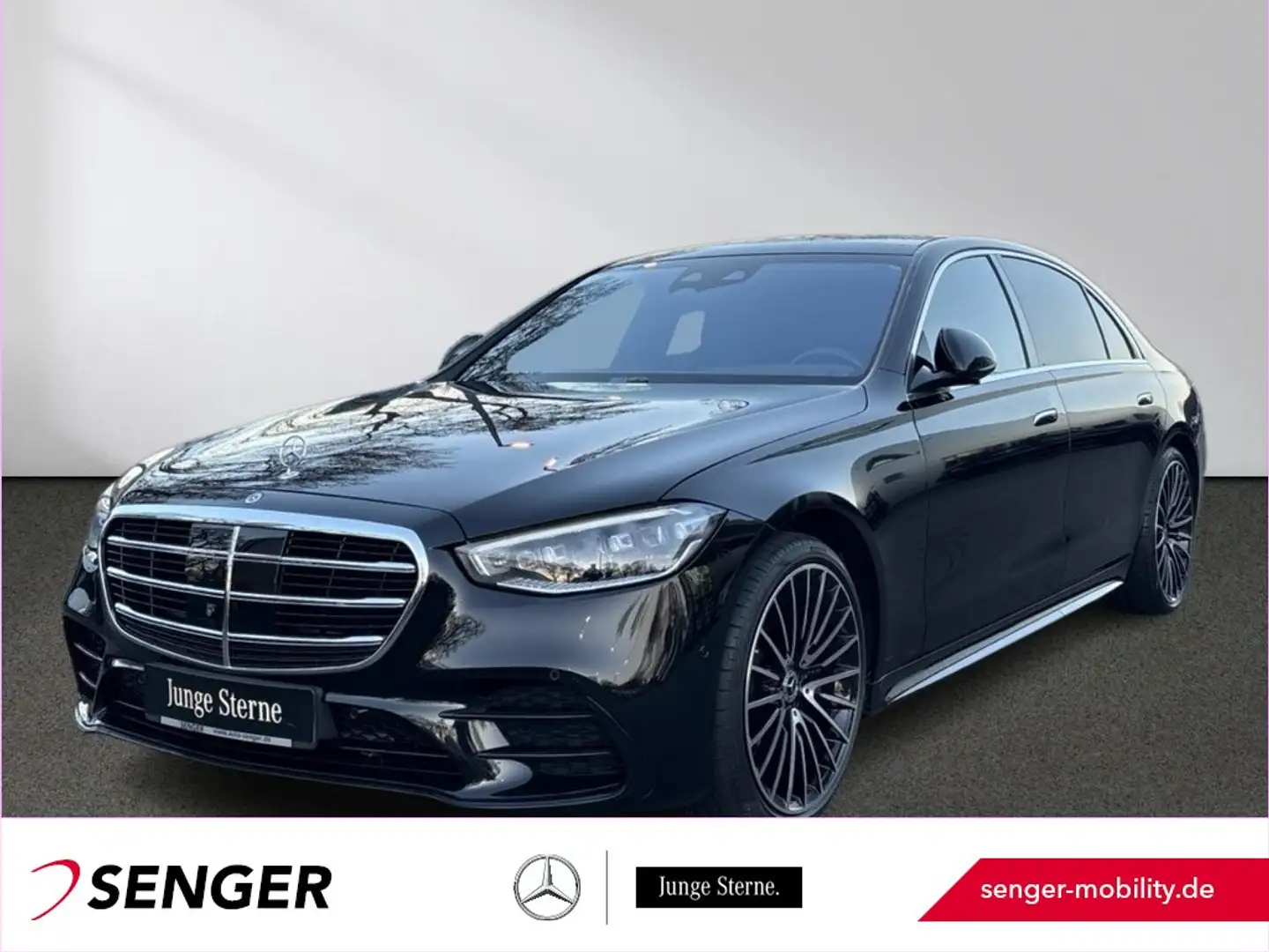 Mercedes-Benz S 580 4M lang AMG Distronic Standheizung Pano Schwarz - 1