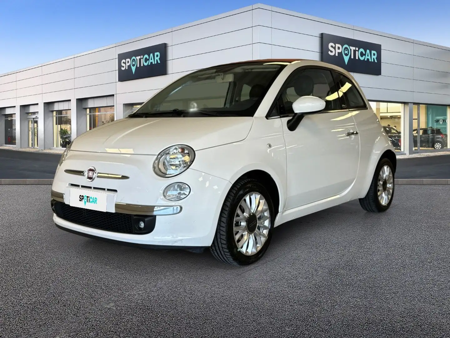 Fiat 500C 1.2 69cv Lounge Bianco - 1