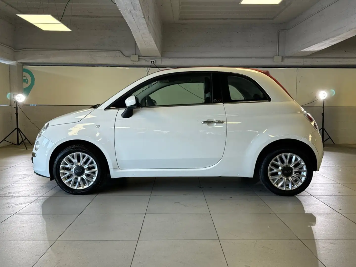 Fiat 500C 1.2 69cv Lounge Bianco - 2