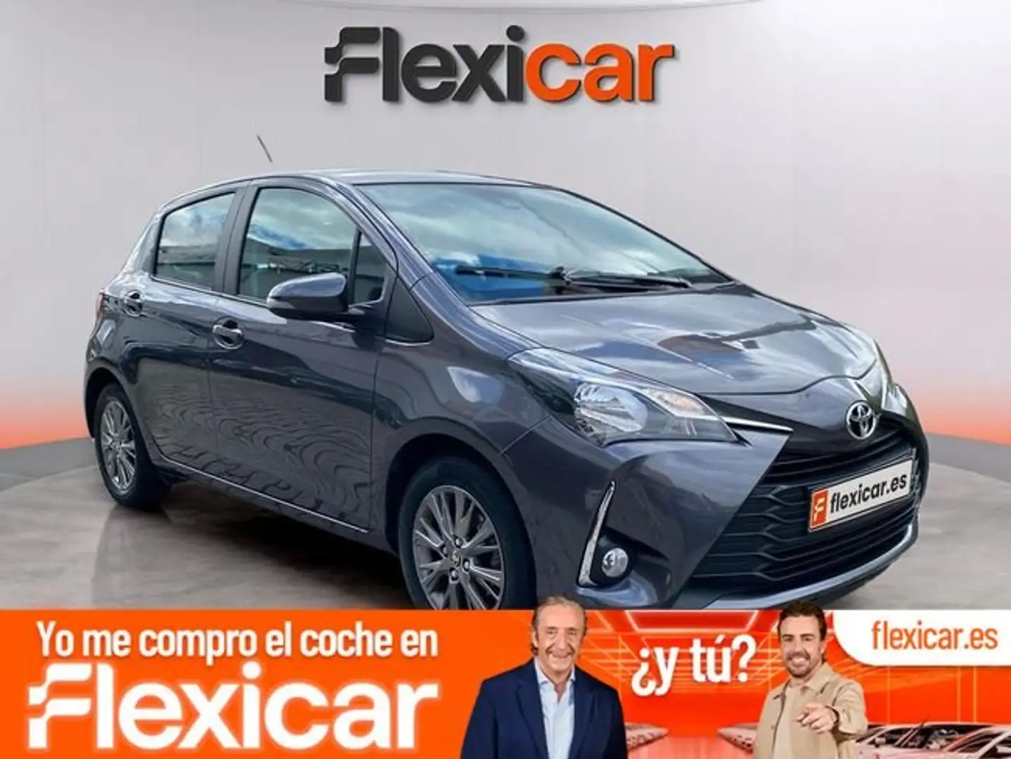 Toyota Yaris 1.0 Active Gris - 1