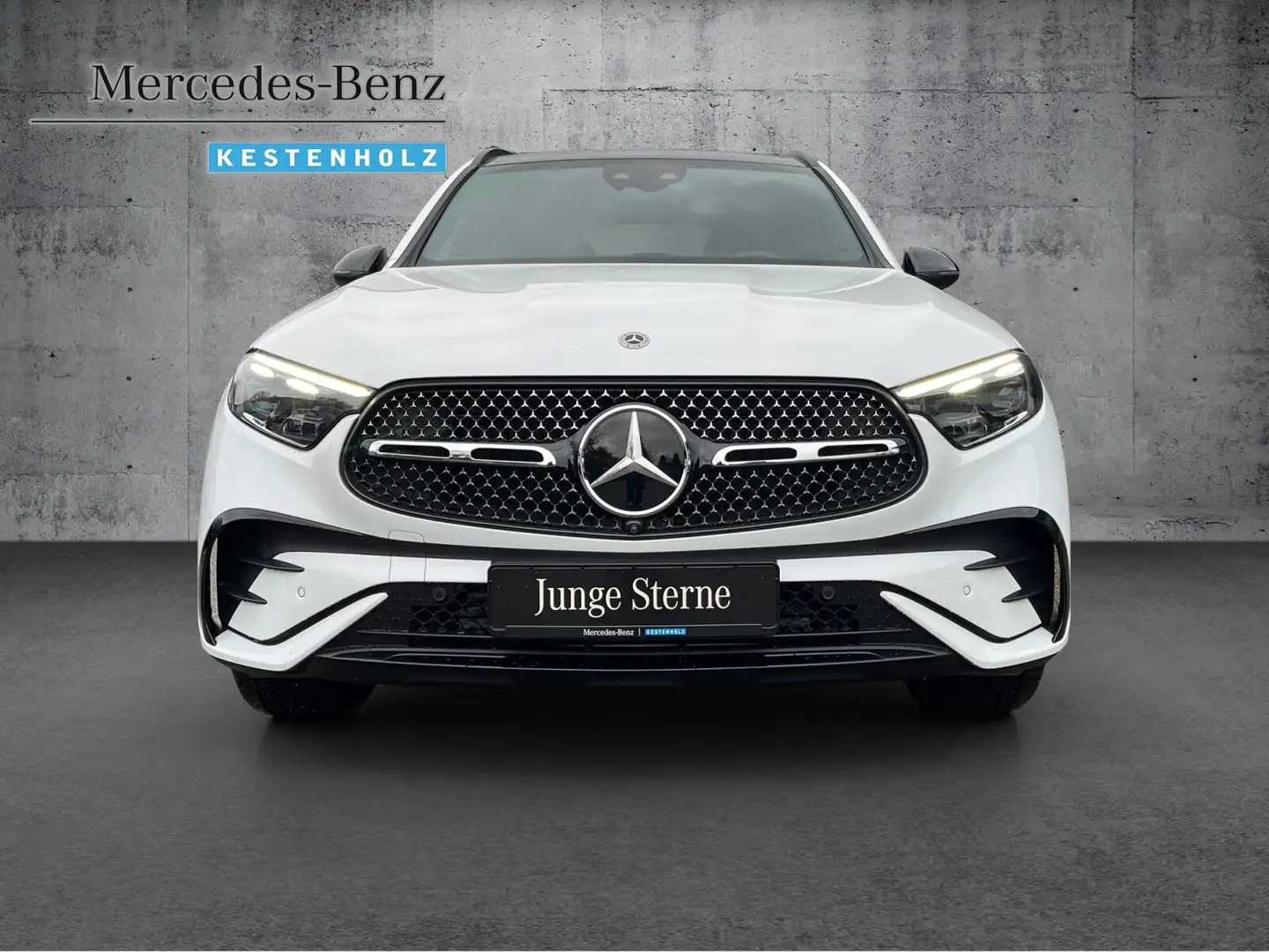 Mercedes-Benz GLC 220 GLC 220 d 4M AMG+NIGHT+AHK+DISTRO+PANO+BURM+KEYL Weiß - 2