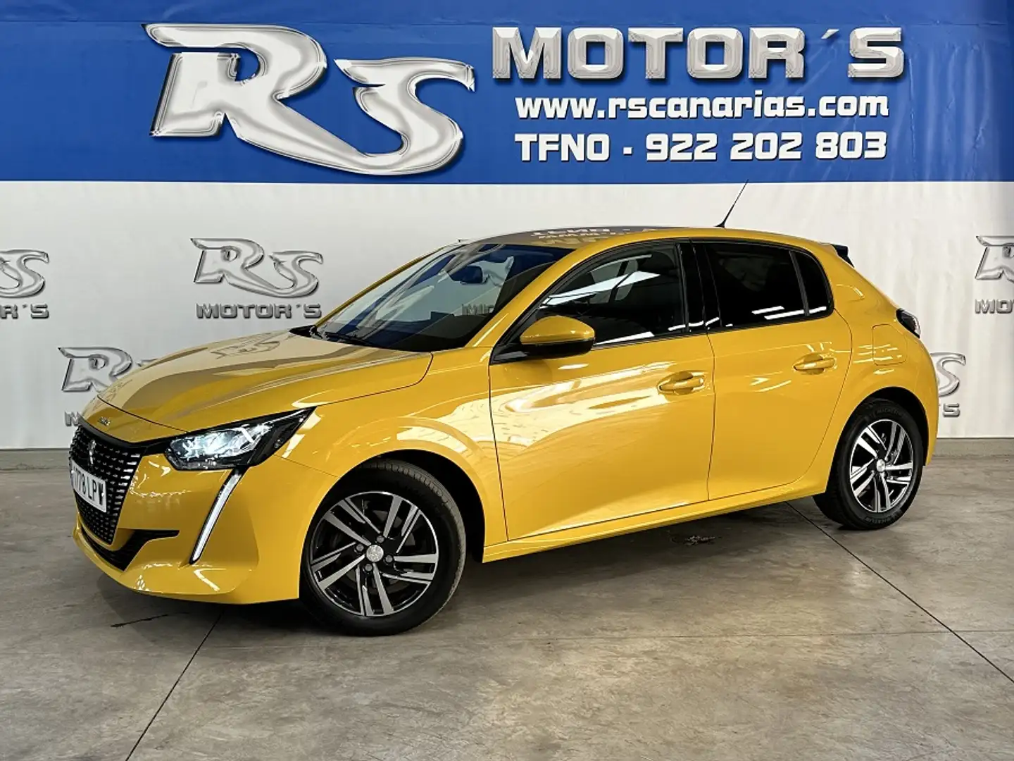 Peugeot 208 1.2 Puretech S&S Allure 100 Amarillo - 1