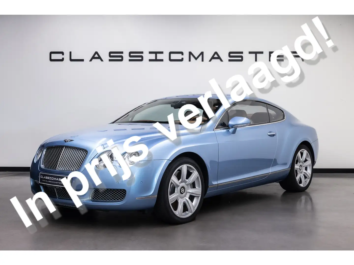 Bentley Continental GT 6.0 W12 Btw auto, Fiscale waarde € 12.000,- (€ 24. Blauw - 1