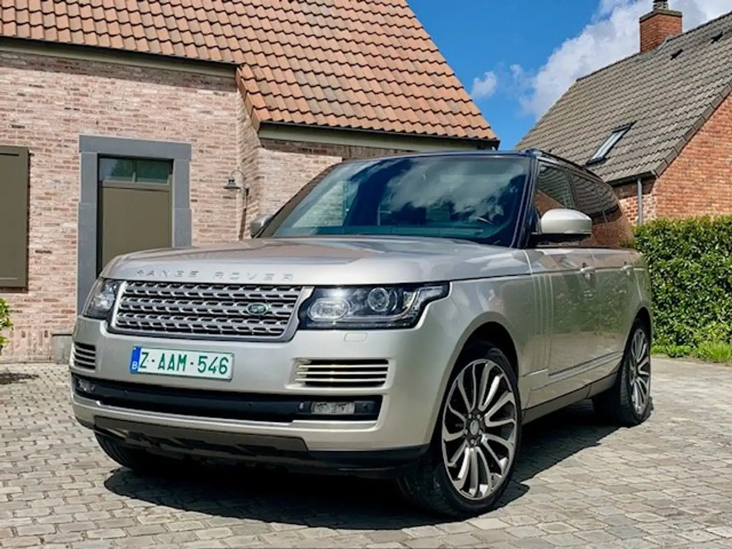 Land Rover Range Rover 3.0 TDV6 Vogue Panorama 22" Alu Full Option Beżowy - 1