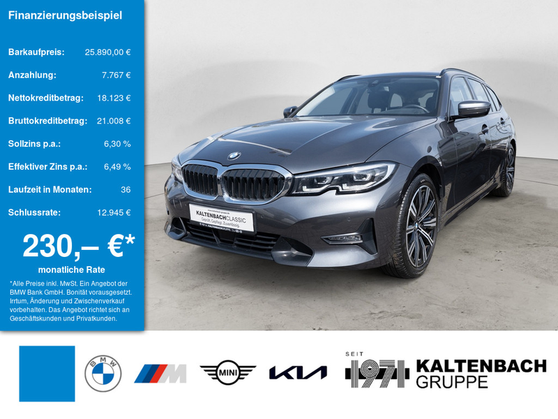 BMW 320 d Touring Sport Line LED ACC W-LAN NAVI