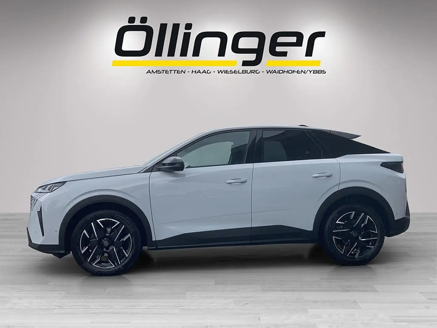 Peugeot 3008 Hybrid 136 E-DCS6 Allure Aut. Blanc - 2
