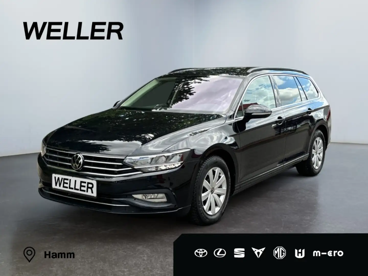 Volkswagen Passat Variant 1.5 TSI DSG Business *LED*AHK*360* Schwarz - 1