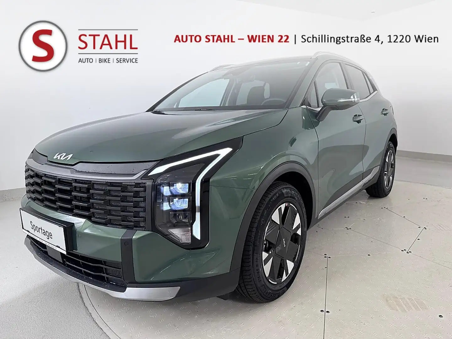 Kia Sportage SPORTAGE/SILBER/1.6 TGDI/MT6/2WD/150/MY27|Auto ... Grün - 1