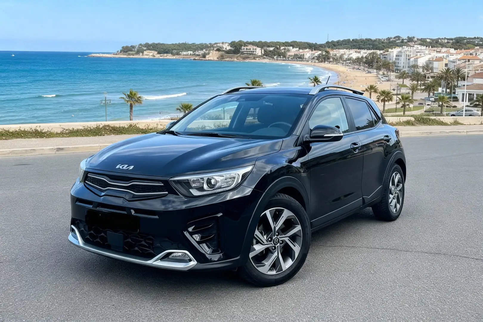 Kia Stonic 1.0 T-GDI 100 GT Line (Phase 2) Noir - 1