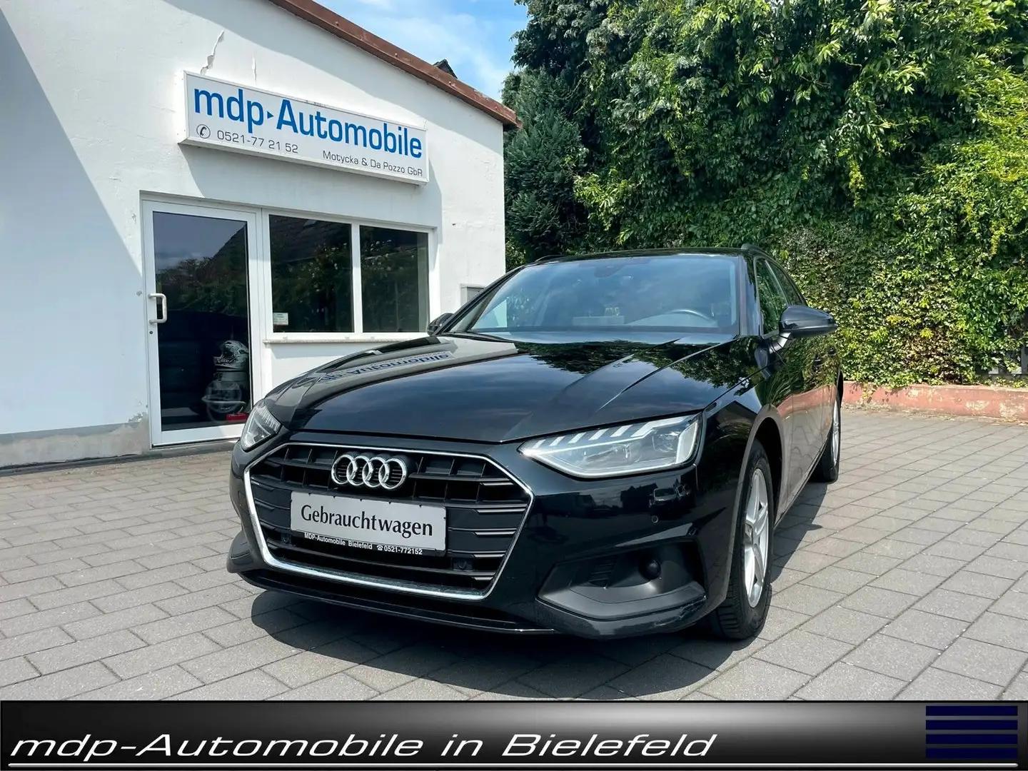 Audi A4 AV 30 TDI S-TR *LED*SPORTSITZE*NAVI*DAB*ALU* Schwarz - 1