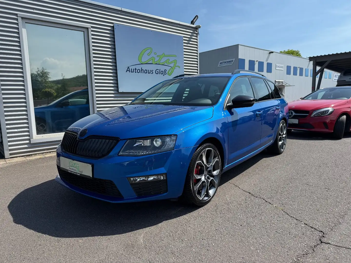 Skoda Octavia Combi RS+BiXenon+Shz+Navi+ Blu/Azzurro - 1