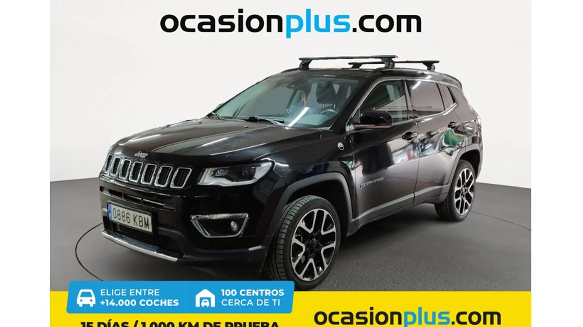 Jeep Compass 2.0 Mjt Limited 4x4 AD Aut. 103kW Noir - 1