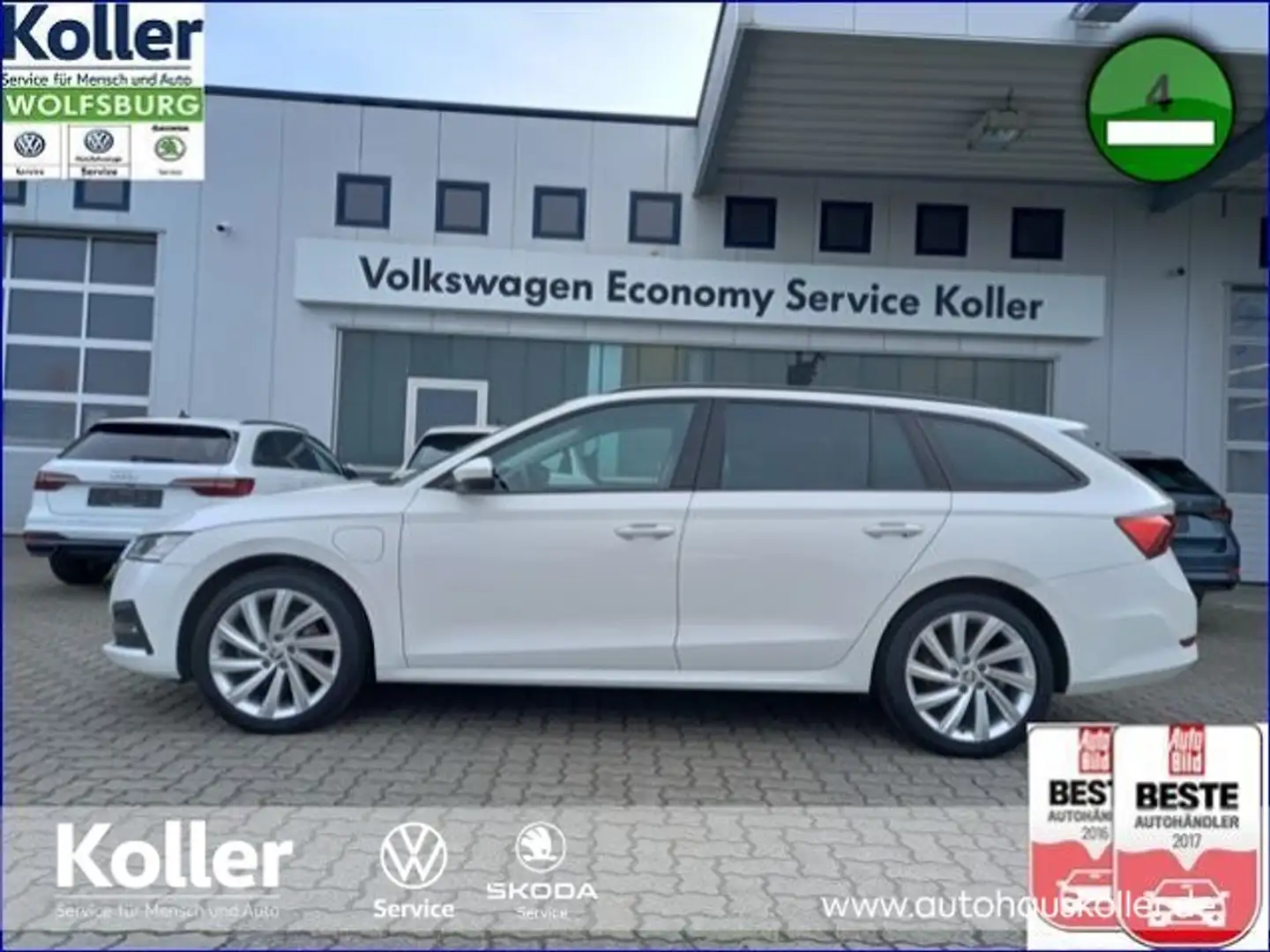 Skoda Octavia Octavia Combi 1.4 TSI iV DSG Navi ACC APP  Autom. Weiß - 2