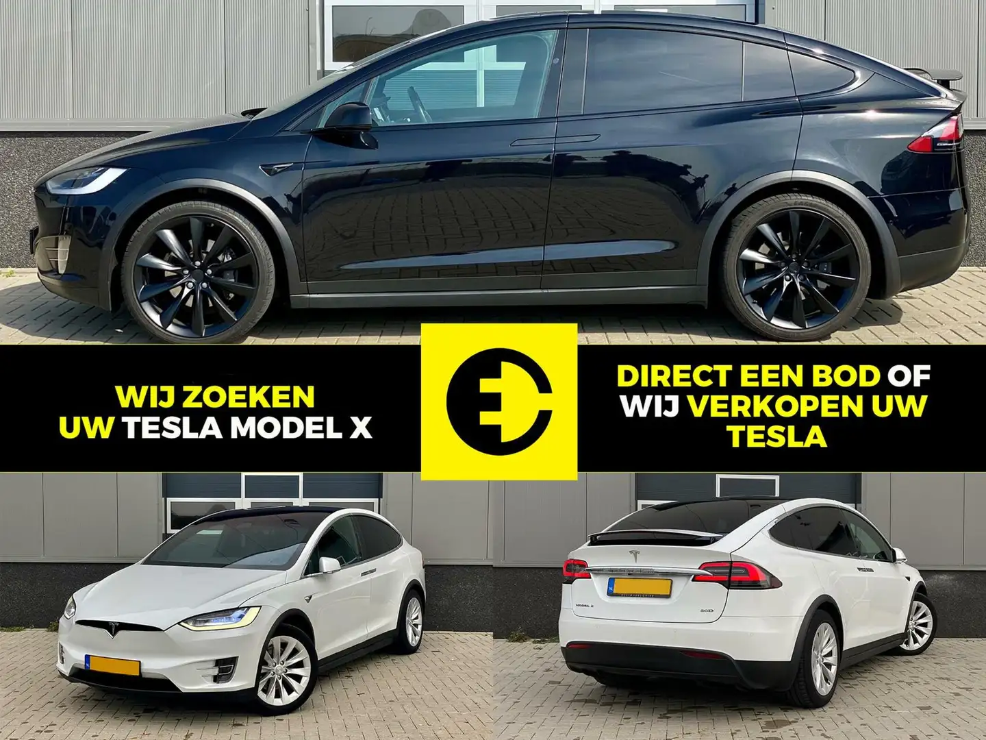 Tesla Model X Alle uitvoeringen gezocht | Verkoop uw Tesla Gris - 1