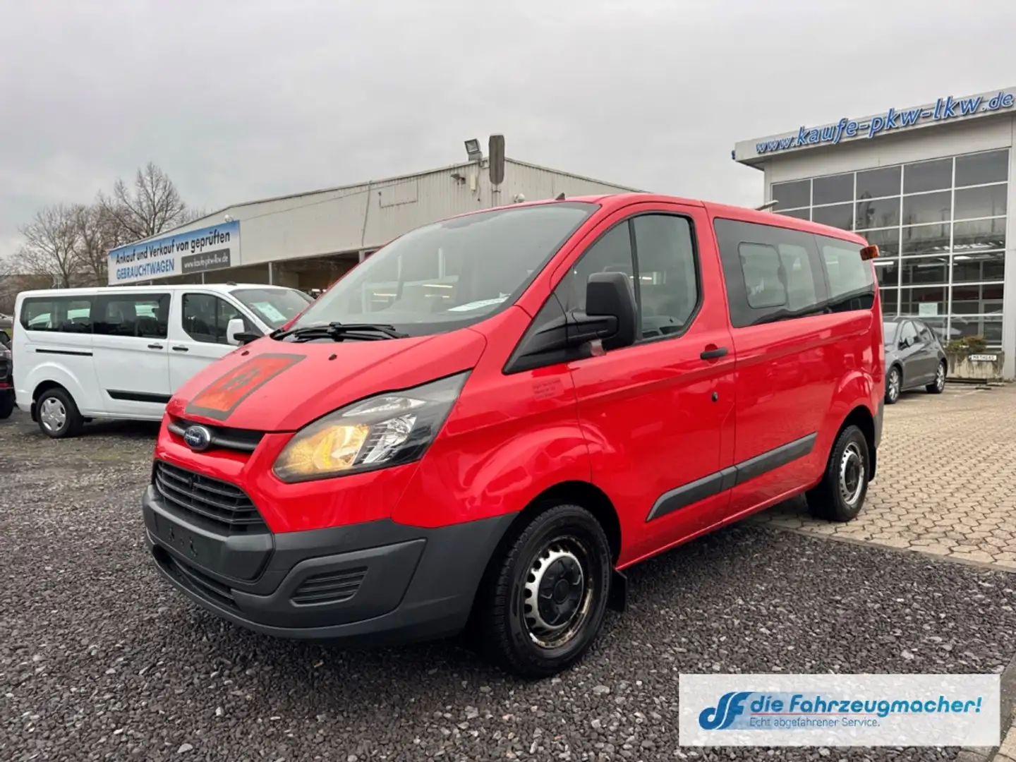 Ford Transit Custom Tourneo 300 L1  *4044  *EXPORT Rouge - 2