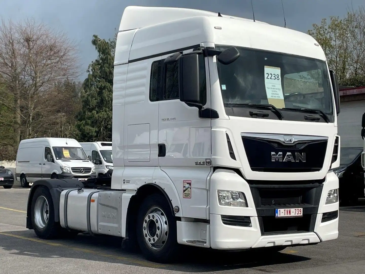 MAN TGX 18.440-24.000€ ex BTW - Leasing 902€/M Wit - 2