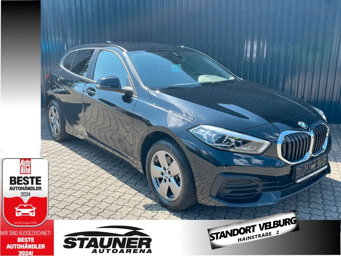 BMW 116 i 5-Türer/ Lenkradheiz/LED/Sitzheiz/Navi Schwarz - 1