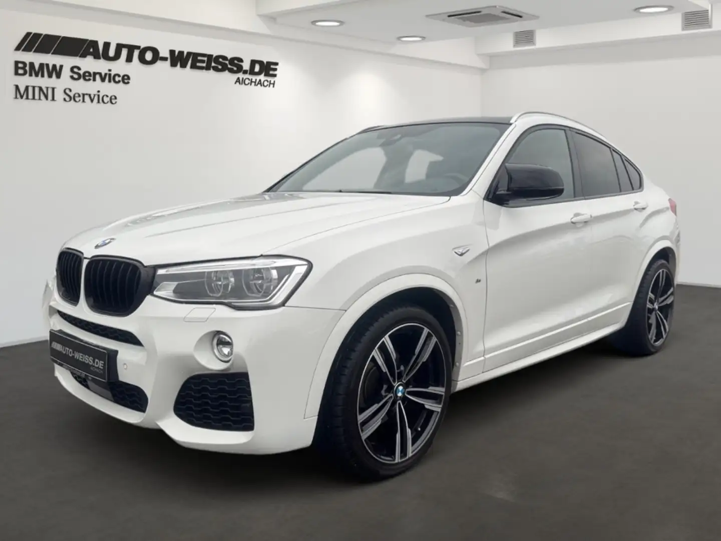 BMW X4 30dX M-SPORT+LEDER+HUD+LED+NAVI+DAB+HIFI+AHK+ Weiß - 1