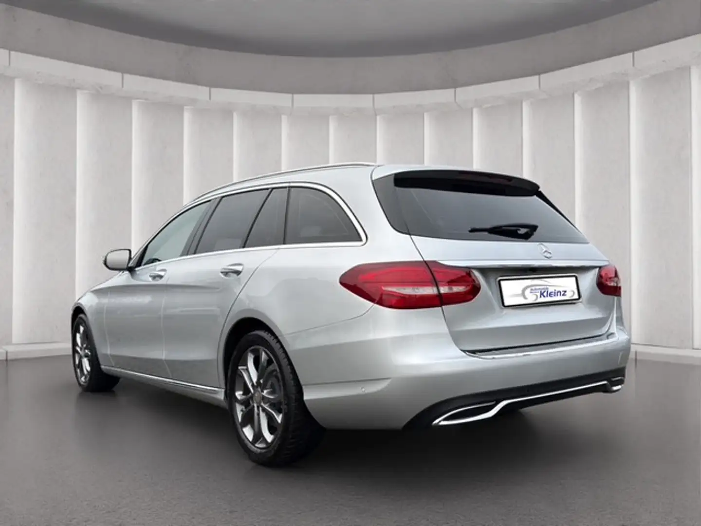 Mercedes-Benz C 180 T+PANORAMADCH+ANHÄNGERKUPPLUNG+AVANTGARDE Argent - 2