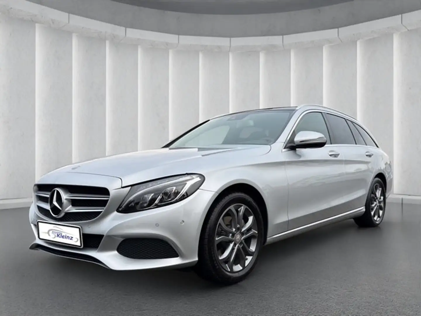 Mercedes-Benz C 180 T+PANORAMADCH+ANHÄNGERKUPPLUNG+AVANTGARDE Argent - 1
