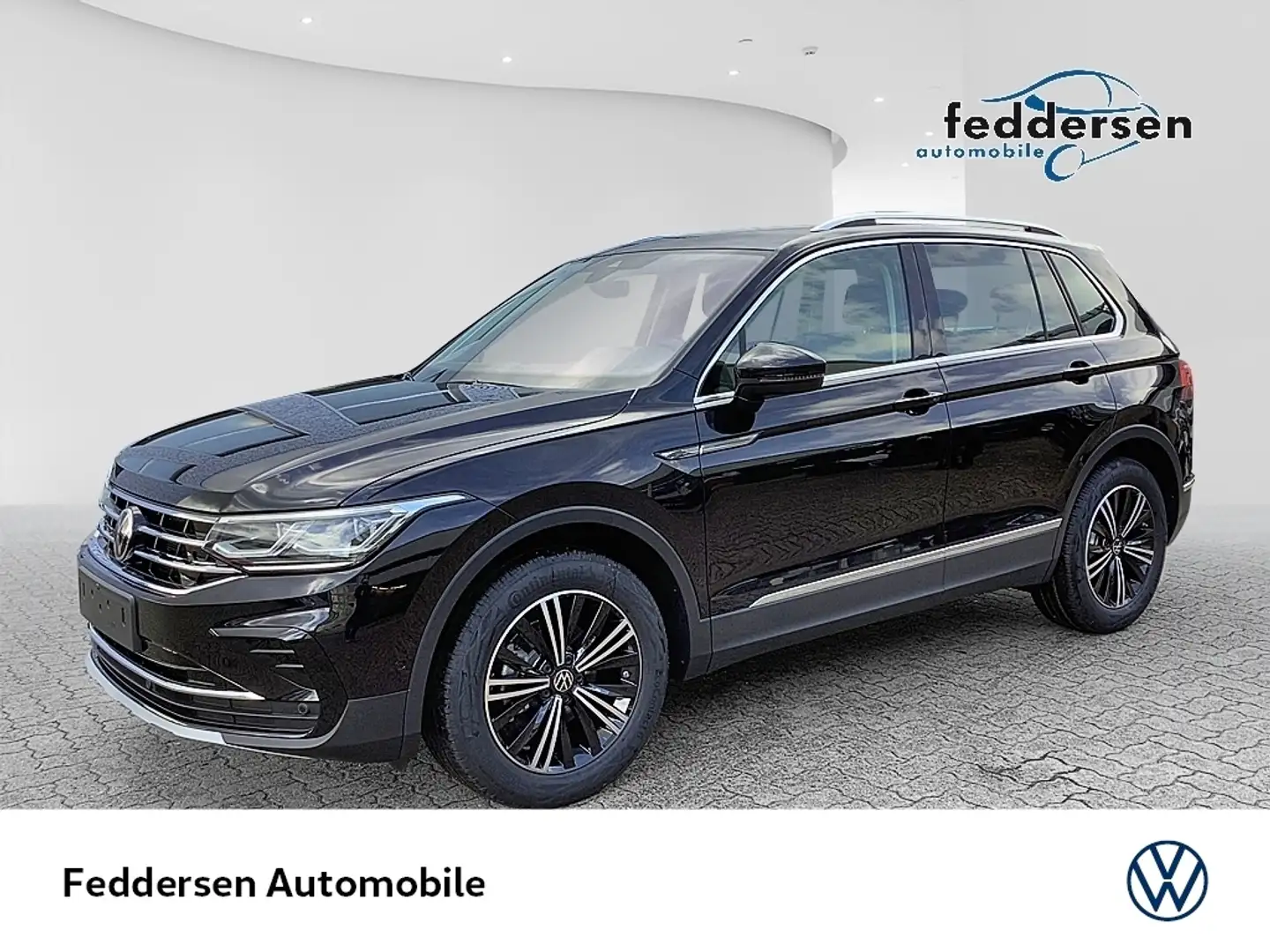 Volkswagen Tiguan Elegance 2.0 TDI AHK LED Navi KLIMA ALU Zwart - 1