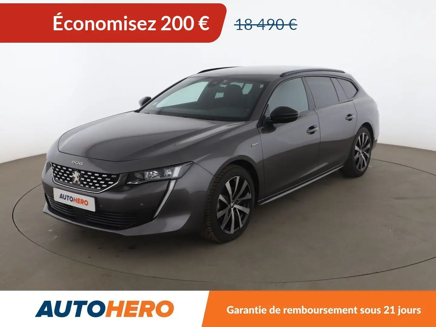 Peugeot 508 SW 1.6 PureTech GT Line EAT8 Gris - 1