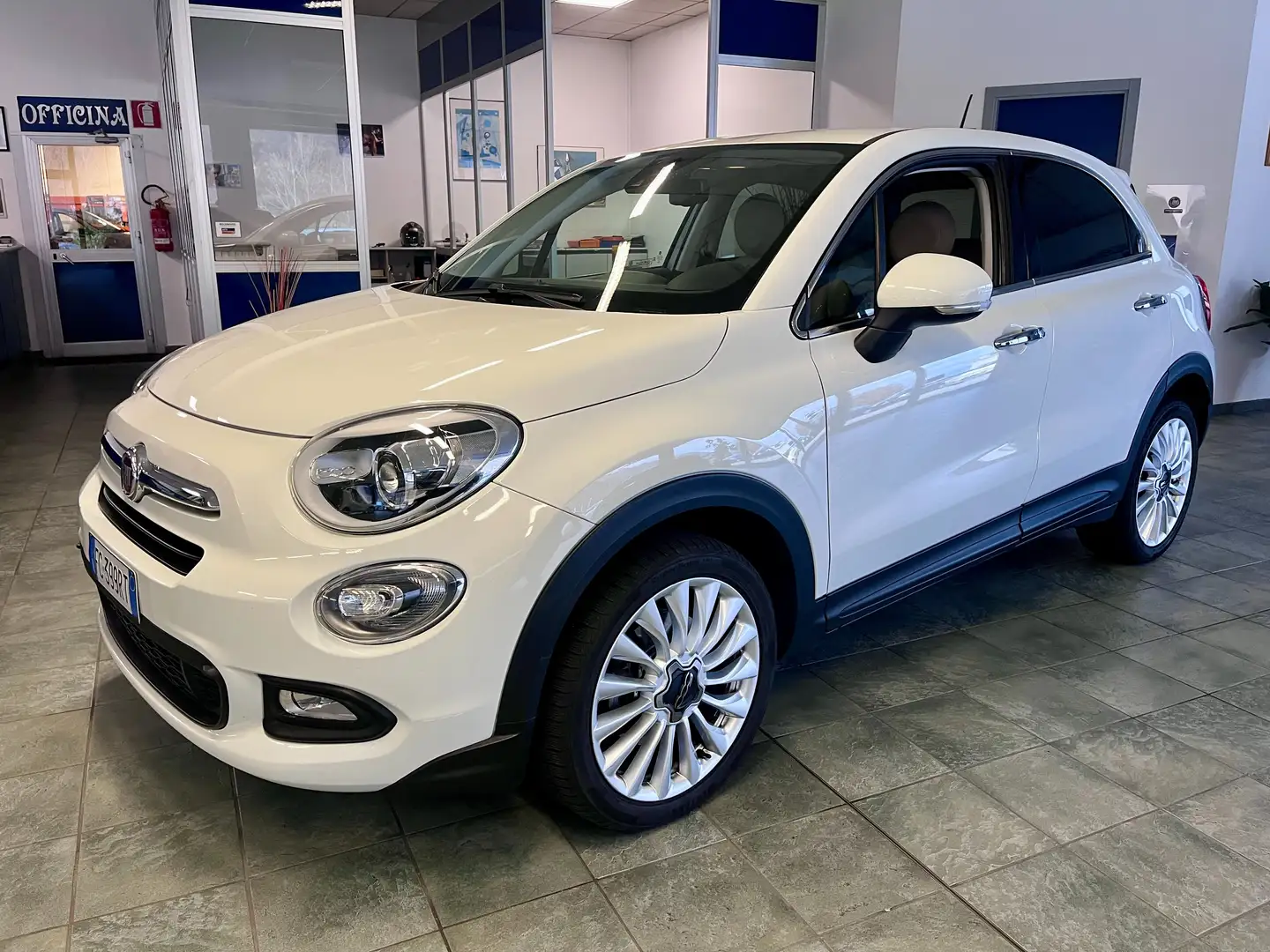 Fiat 500X 1.3 mjt Lounge 4x2 95cv-EURO 6-NEOPATENTATI- Bianco - 2