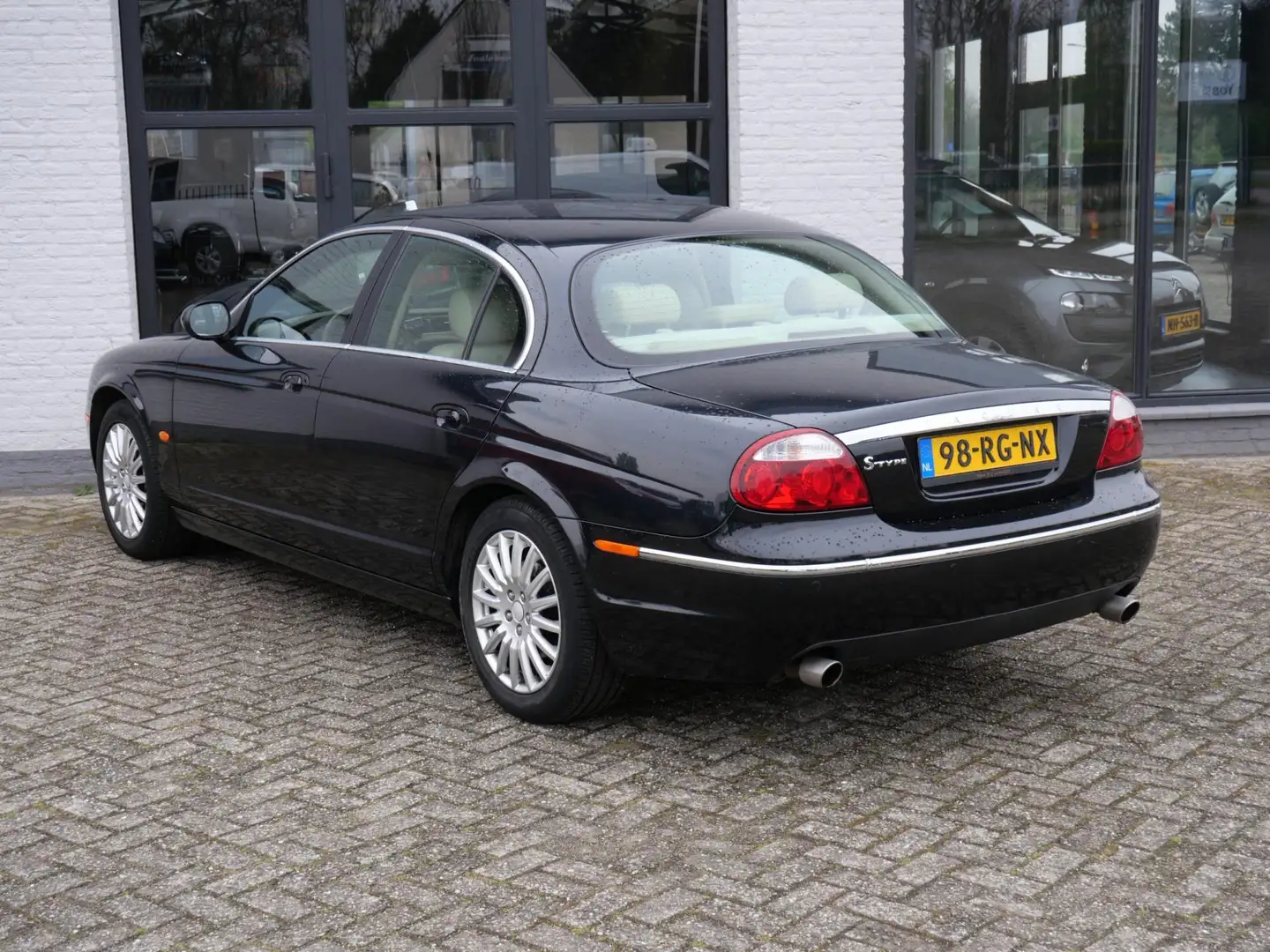 Jaguar S-Type 2.5 V6 Midnight 155.000km !!! Ecc Leder Youngtimer Negro - 2