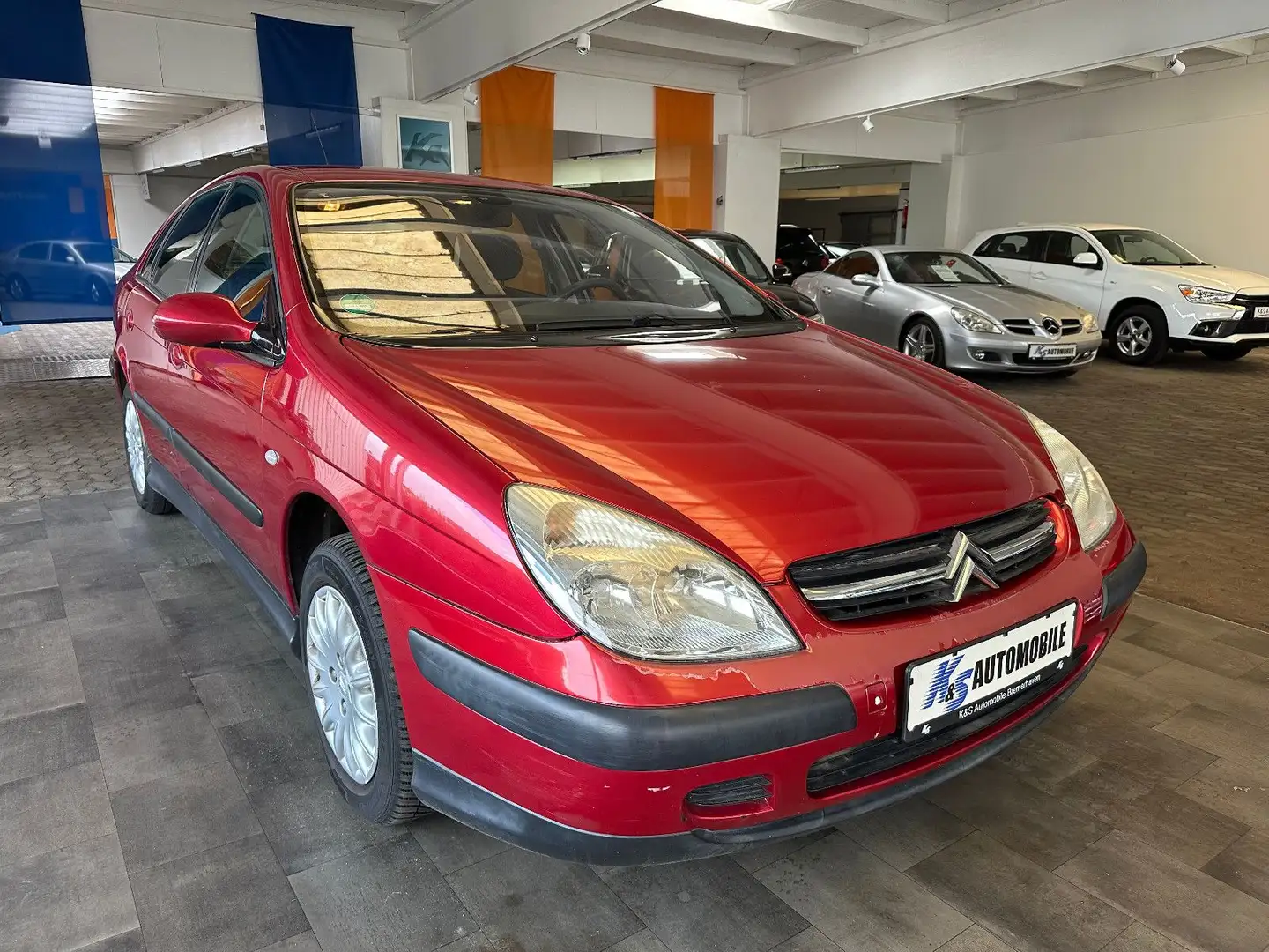 Citroen C5 Lim. 2.0 16V Automatik SX *KLIMA* Kırmızı - 1