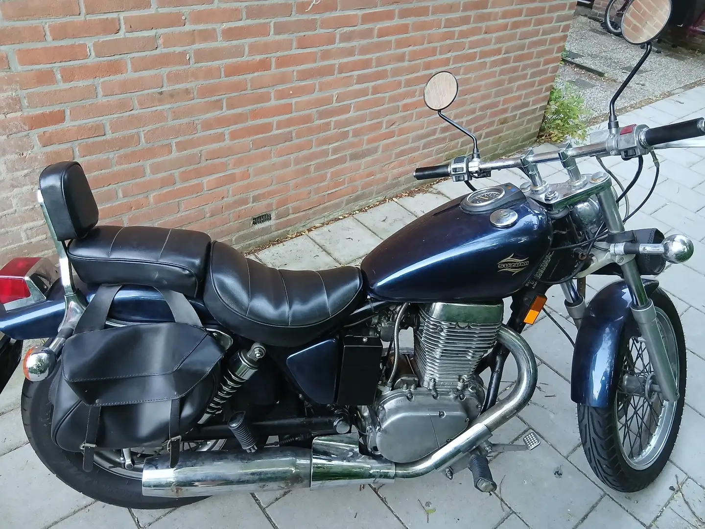 Suzuki LS 650 chopper Czarny - 1