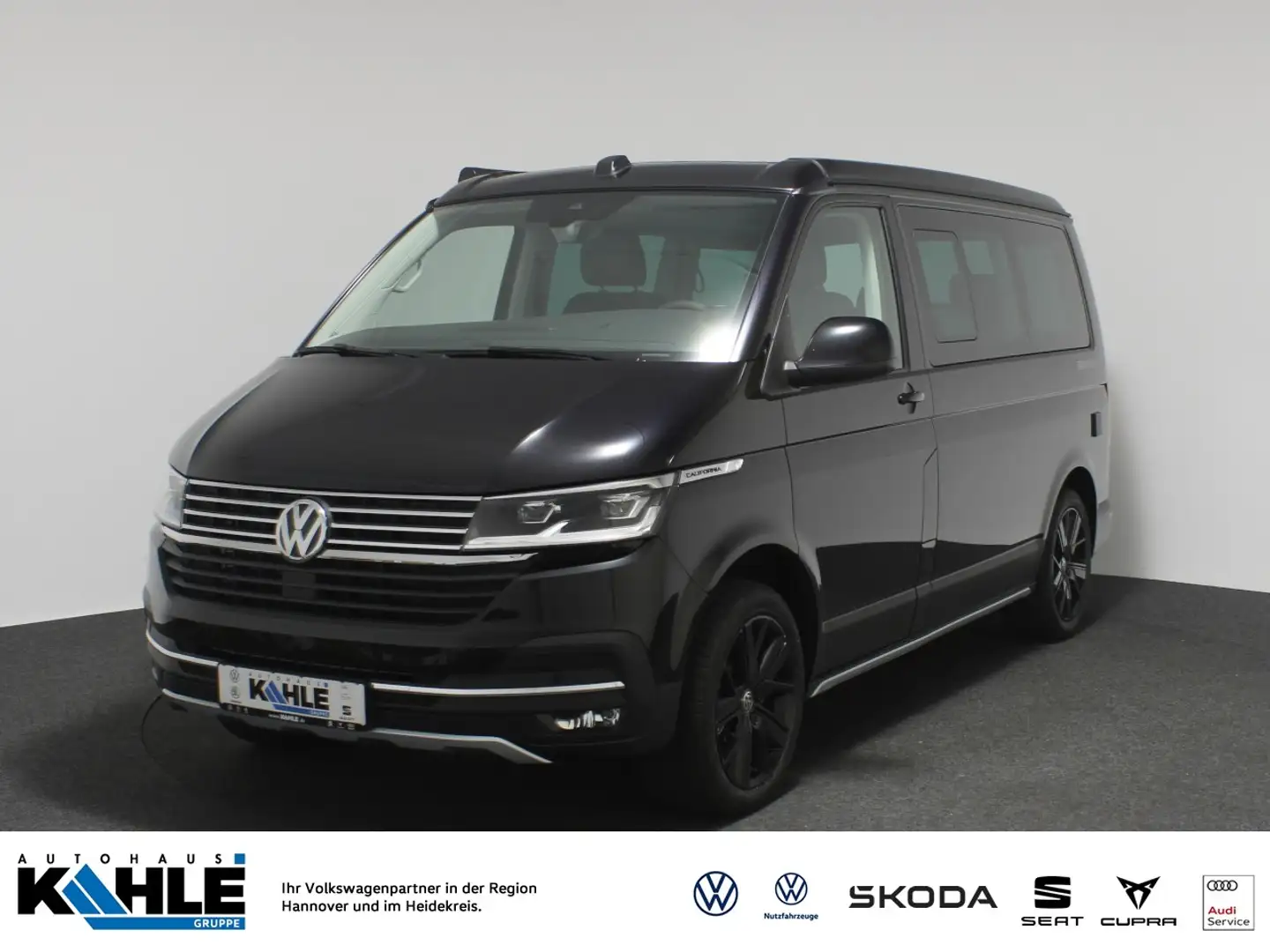 Volkswagen T6.1 California 2.0 TDI DSG Beach Navi AHK Standheiz. LED ACC SHZ Nero - 1