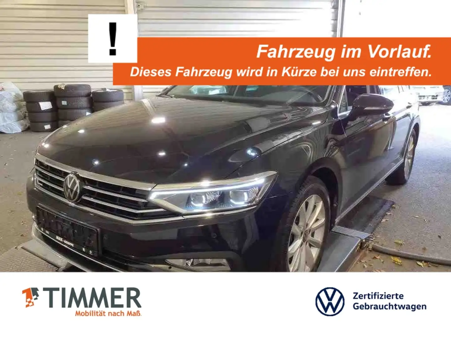 Volkswagen Passat Variant 2.0 TDI DSG ELEGANCE +AHK +IQ.LIGHT +ACC +RKAM +N Schwarz - 1