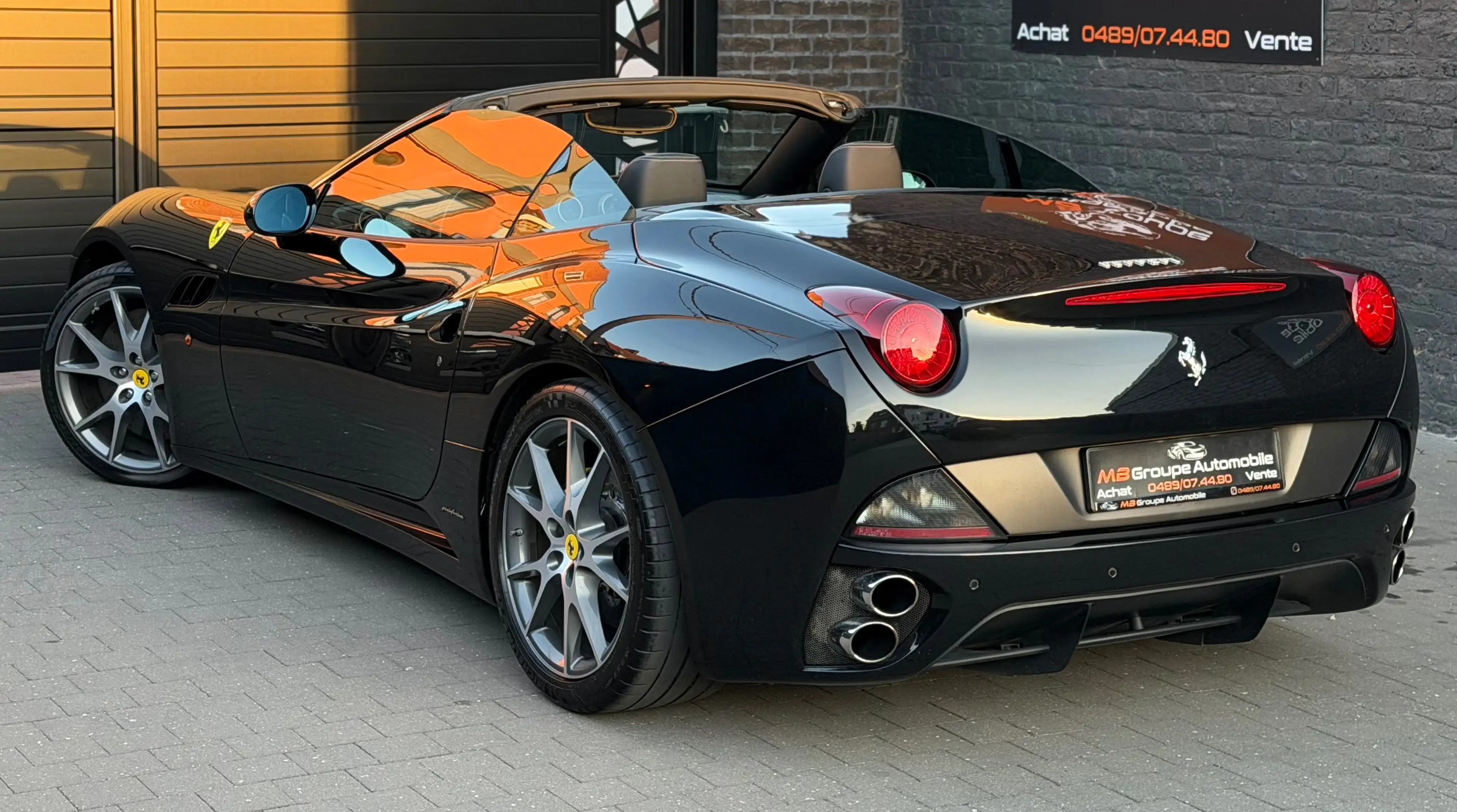 Ferrari California GT 4.3i V8 Nero Daytona / AIRCO / GPS / FULL SERVICE FERRARI — photo 5