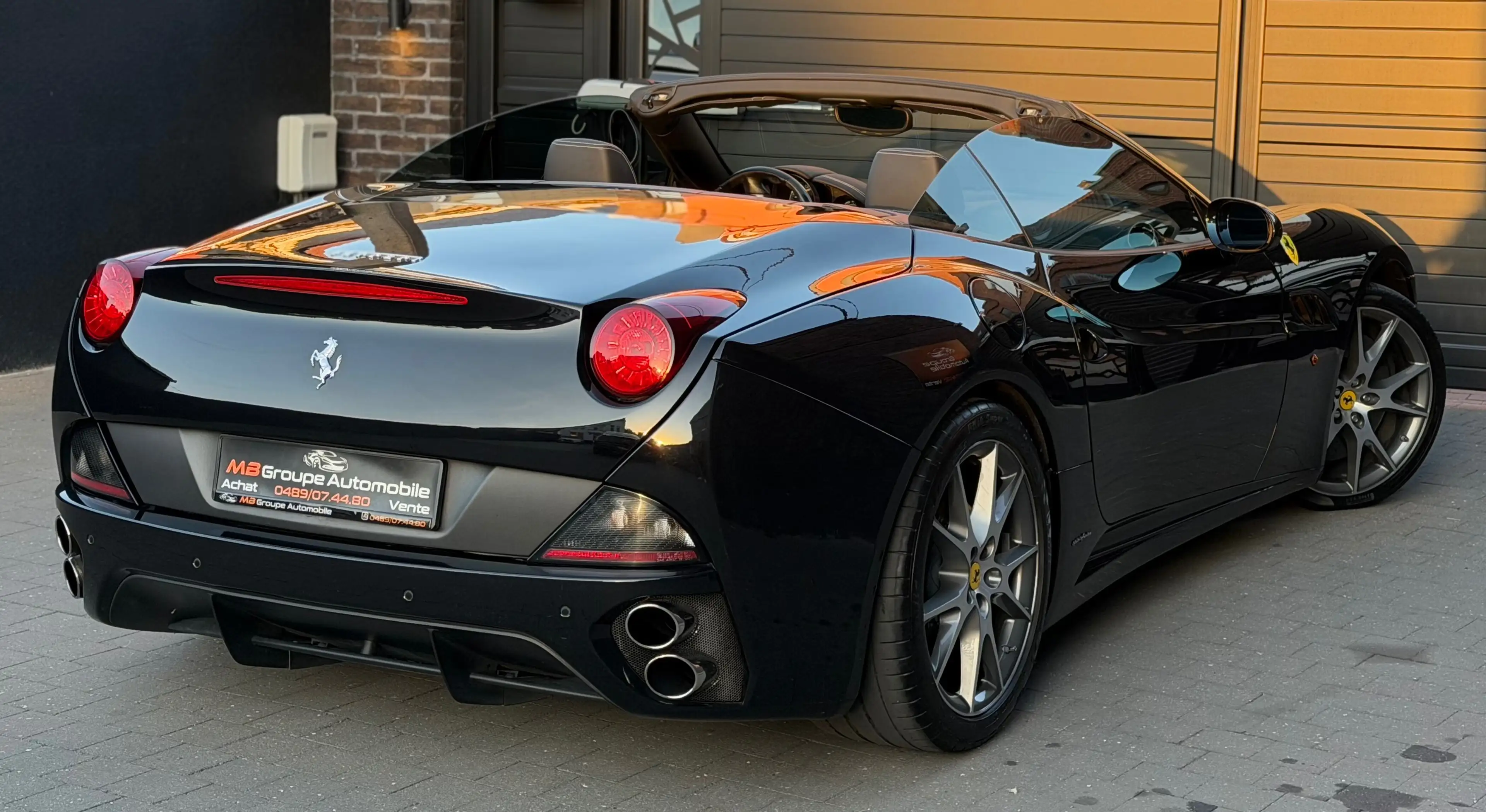 Ferrari California GT 4.3i V8 Nero Daytona / AIRCO / GPS / FULL SERVICE FERRARI — photo 6